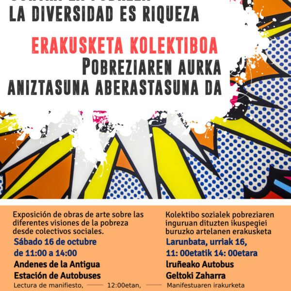 Exposición: Contra la pobreza, la diversidad es riqueza