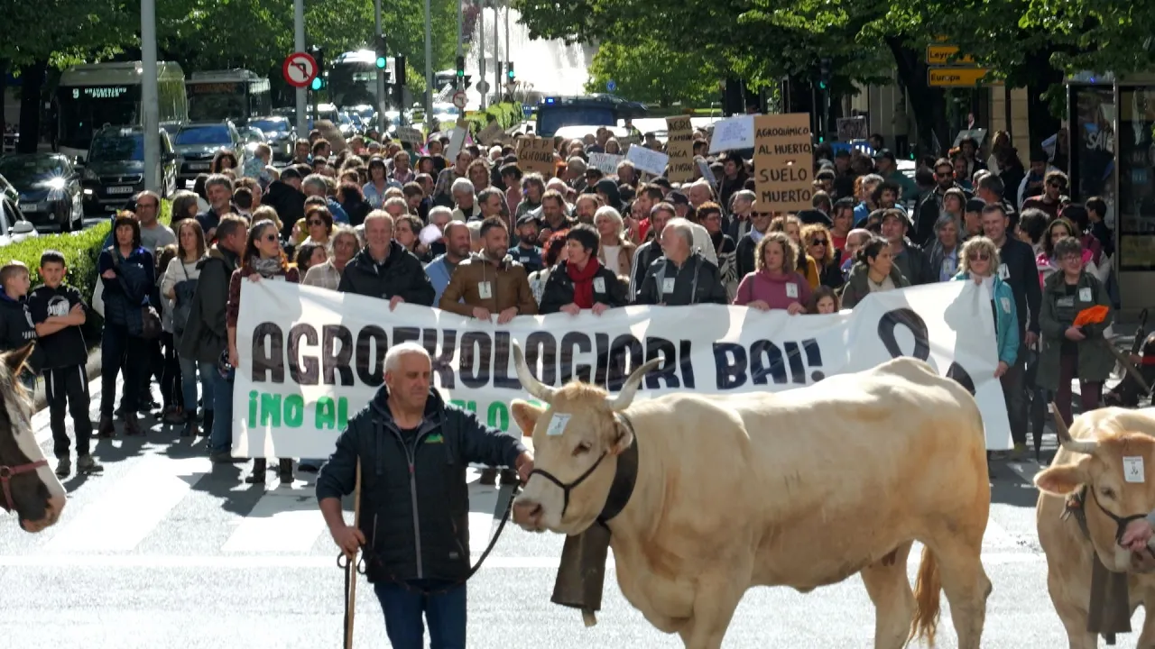 Defienden en Pamplona el modelo agroecológico de soberanía alimentaria y agricultura