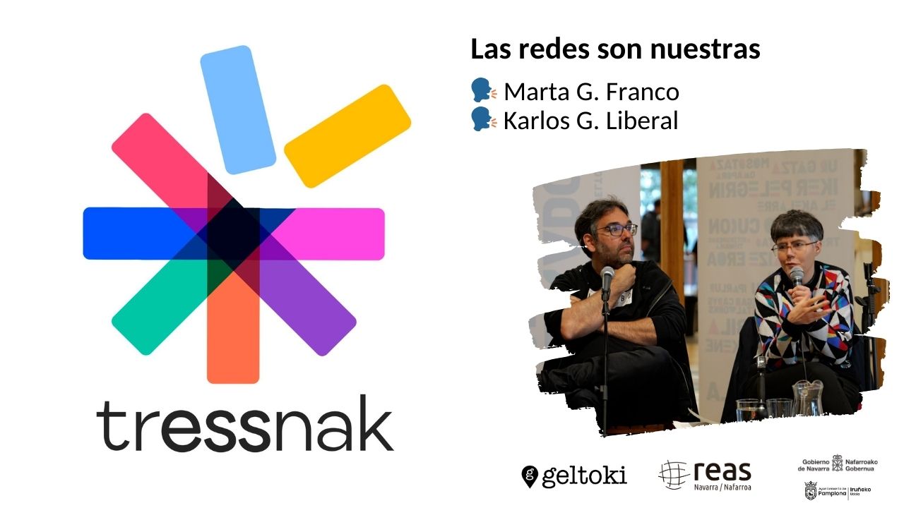 Marta G. Franco y Karlos Liberal sobre internet y las redes sociales en la primera cita de TrESSnak