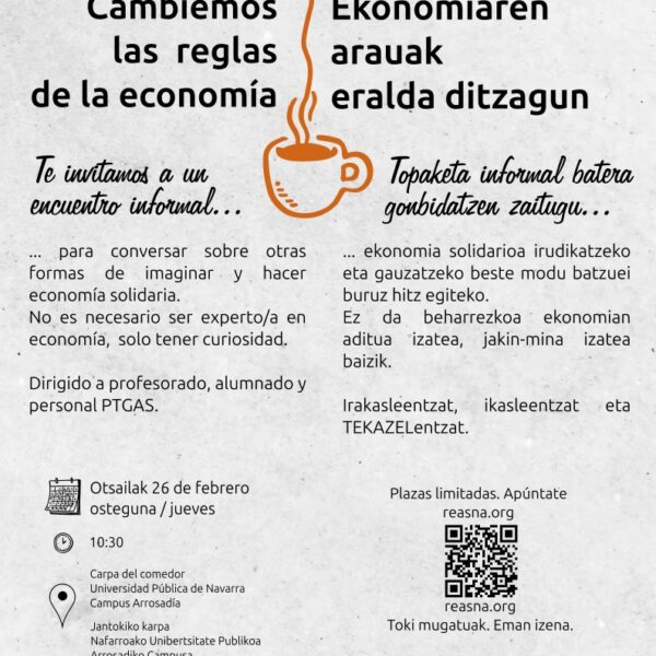 Café por una idea: Cambiemos las Reglas de la Economía