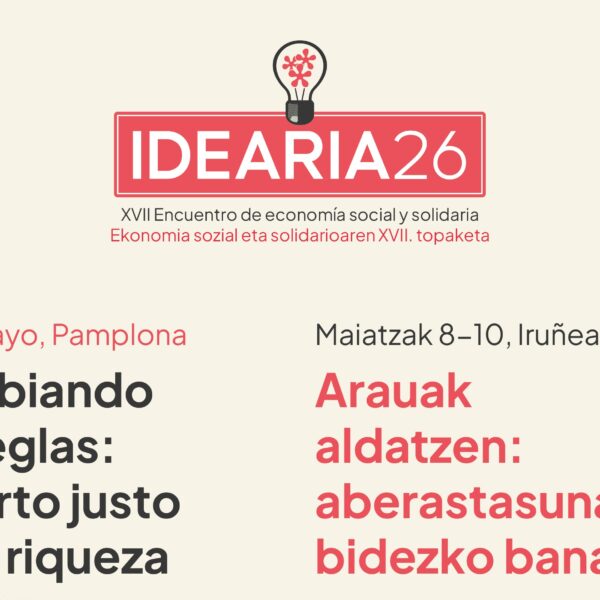 Idearia 2026-n izena emateko epea zabalik!