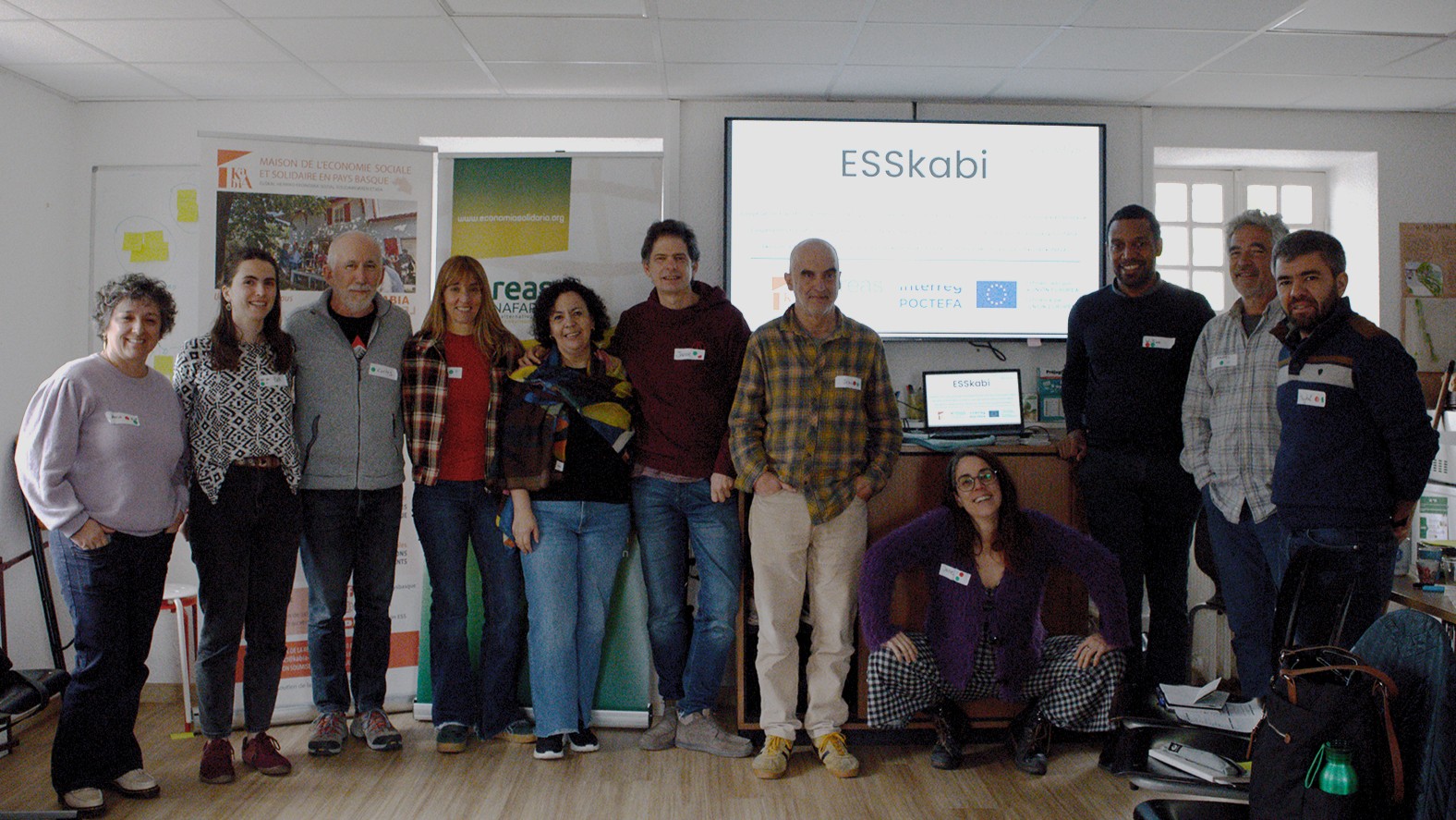 ESSkabi: REAS Navarra coopera con la Economía Solidaria de Iparralde en un proyecto transfronterizo POCTEFA