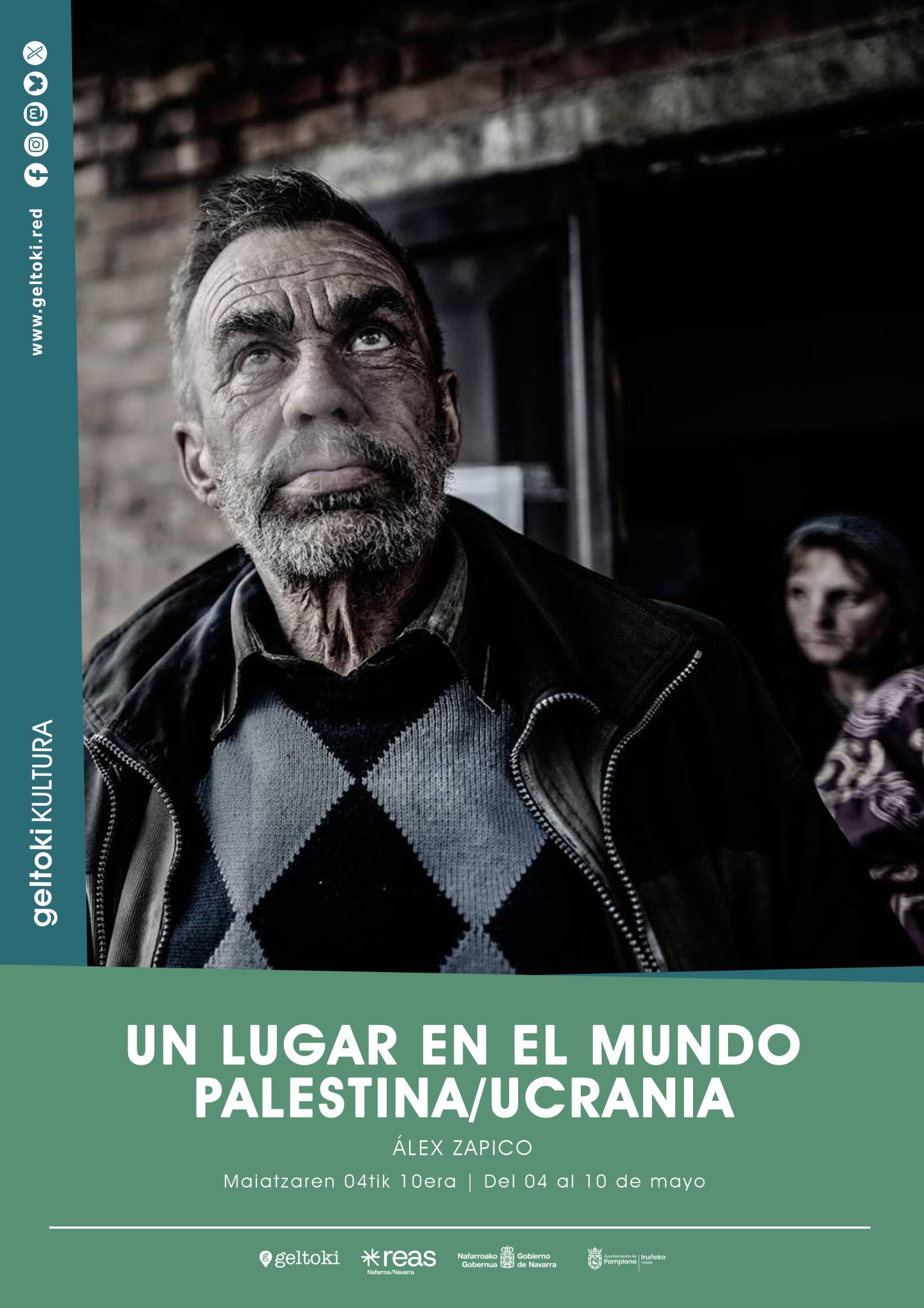 Una exposición fotográfica sobre Palestina, Libano y Ucrania invita a mirar la guerra desde la vida civil y la resistencia de quienes la sufren